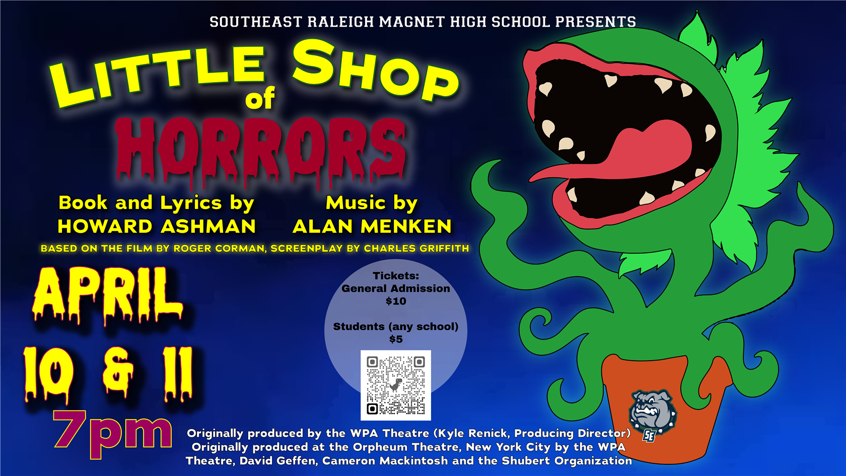 Little Shop of Horrors Flyer